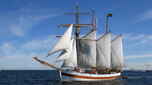 3-masted square topsail schooner Vega