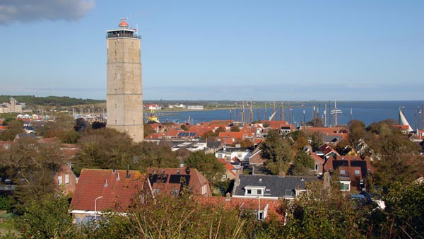 West Terschelling and lighthouse
