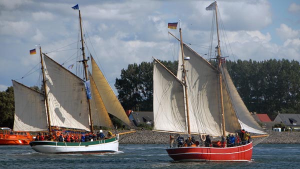Sail-in to Warnemünde