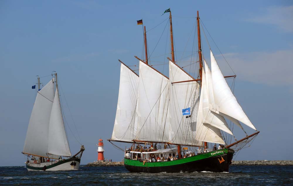 Hanse Sail Rostock mit bei Tallship-fan Fotos Segelschiffen von