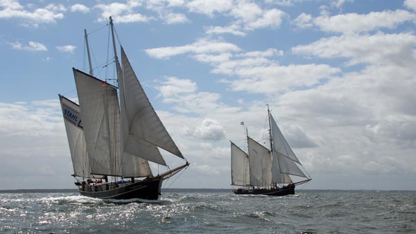 Shooner Race at the Hanse Sail Rostock