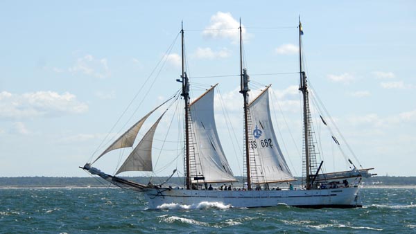 3-masted schooner "Ingo"