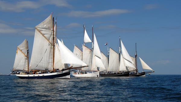 Foto-Shooting mit ehemaligen Heringsloggern