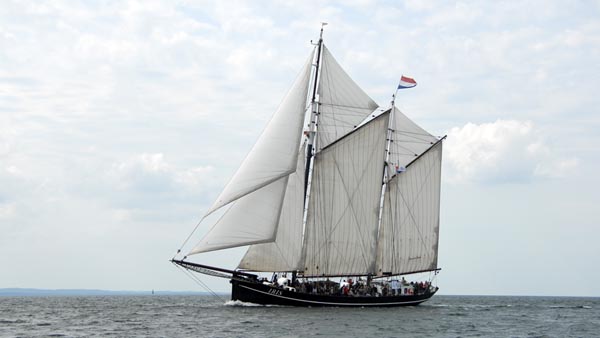 Heringslogger Iris beim Schoner Race 2025