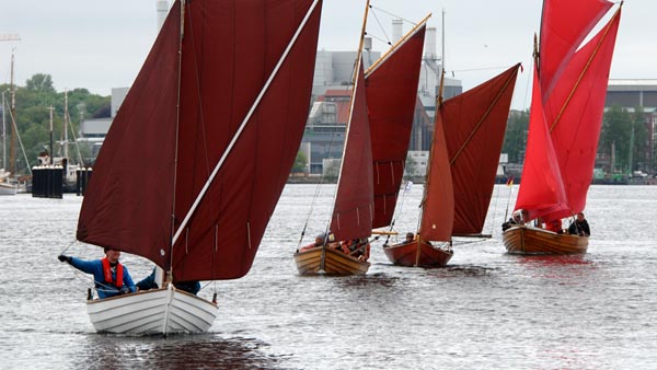 Regatta für traditionelle Fischerboote