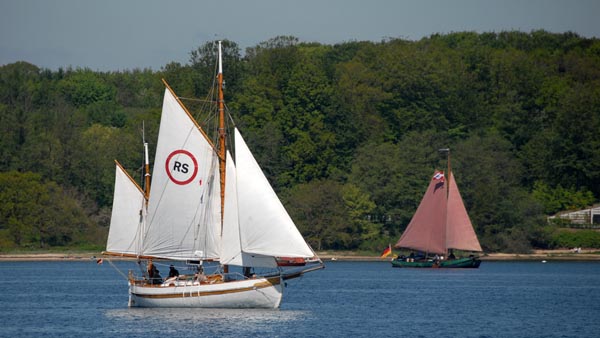 Rumregatta mit wenig Wind