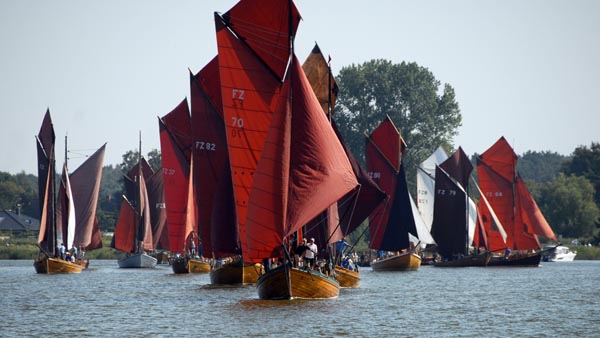 Zeesenboat regatta